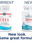 Nordic Naturals DHA, Strawberry - 90 Soft Gels - 830 mg Omega-3 - High-Intensity DHA Formula for Brain & Nervous System Support - Non-GMO - 45 Servings