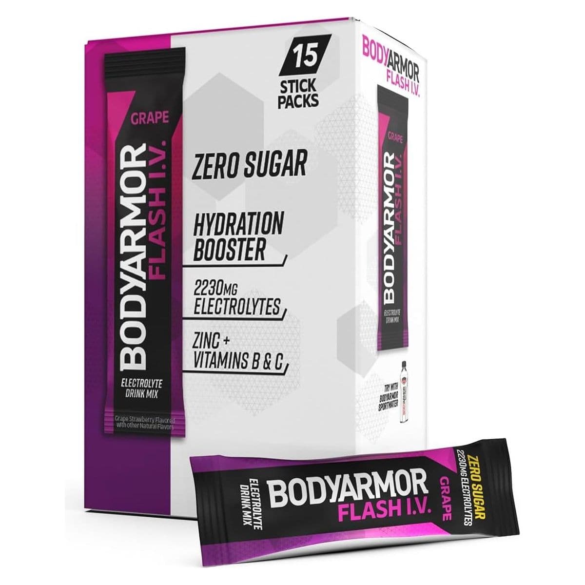 BODYARMOR Flash IV Electrolyte Packets - 15 Count