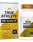 True Athlete Kre Alkalyn 1,500mg - Helps Build Muscle, Gain Strength & Increase Performance, Buffered Creatine - NSF Certified for Sport (120 Capsules)