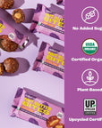 Sweet Nothings Oatmeal Raisin USDA Organic Nut Butter Bites Protein Bar Nut  Date Snack Filled with Peanut Butter 122 Bite Value Packs  No Added Sugar Plant Based Vegan Only 7 Ingredients