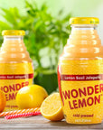 Wonder Lemon Organic Lemon Basil Jalapeno Cold Pressed Juice 845oz 6 Pack