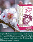 Eden Ume Plum Balls Ume Plum Concentrate and Jinenjo Wild Mountain Yam 300 Quarter Gram Balls 228 oz