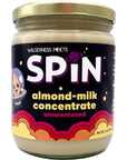 Wildermess Poets SPiN Almond Milk Concentrate Unsweetened  28 Servings  Make Almond Milk or NonDairy Creamer for Coffee Tea Lattes Smoothies 16 Ounce