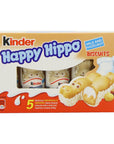 Kinder Happy Hippo Hazelnut 5 x 1035 g Pack of 10 Total 50 Bars