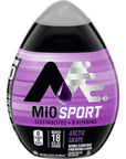 Mio Sport Liquid Water Enhancer Arctic Grape 162 OZ 6Pack