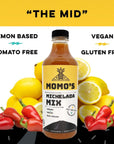 Momos Michelada Mix  TomatoFree Vegan and GlutenFree 16 Fl Oz  Experience Refreshment with MOMOS LemonBased Michelada  A Central American Classic  Simply Refreshing Fiesta in a Bottle