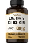 Piping Rock Colostrum Capsules  1000 mg  120 Count