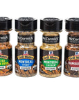 McCormick Grill Mates Everyday Blends Grilling Variety Pack (Montreal Steak, Montreal Chicken, Roasted Garlic & Herb, Hamburger), 4 Count