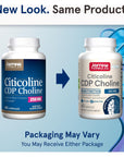 Jarrow Formulas Citicoline (CDP Choline) 250 mg - 60 Capsules - Supports Brain Health & Attention Performance - Dietary Supplement - Up to 60 Servings (PACKAGING MAY VARY)