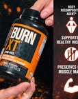 Jacked Factory Burn-XT Stim Free, Caffeine Free Weight Loss Supplement - Fat Burner and Appetite Suppressant for Weight Loss with Green Tea Extract, Capsimax, & More - 60 Diet Pills