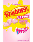 Starburst Singles To Go Powdered Drink Mix All Pink Strawberry 3 Boxes with 6 Packets Each  18 Total Servings SugarFree Drink Powder Just Add Water 6 count Pack of 3