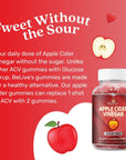 BeLive Apple Cider Vinegar Gummies - AVC Gummies Without Sugar I Detox, Cleanse & Support Digestive Health, Tasty Alternative to AVC Capsules, Vegan, Keto Friendly, Non GMO, Gluten Free | 60 Ct