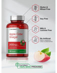 Apple Cider Vinegar Capsules | 2400mg | 150 Count | Non-GMO, Gluten Free Supplement | by Horbaach