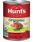 Hunts Organic Tomato Paste 6 oz 24 Pack