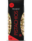 Wonderful Pistachios In Shell Sweet Chili 14 Ounce Bag Protein Snack Onthe Go Snack