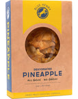 BlueHenry Dehydrated Pineapple SlicesFlowers  3 oz  20 slices  Natural Fruit