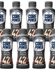 Elite Chocolate 8 Pack High Protein Milk Shakes 42g  14 Fl Oz  Ready to Drink for Workout Recovery  In 4K Logistics Packaging 8 Count