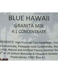 Blue Hawaii Frozen Drink Mix Tropical Sensations 1 bottle 64 oz