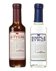 Stirrings Blood Orange Cocktail Bitters and Pure Cane Simple Syrup Cocktail Mixer 12 ounce bottle  Variety Pack