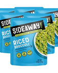 Sideaway Foods Broccoli Rice Low Carb 85 Ounces Pack Of 6