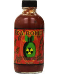 Da Bomb - Ghost Pepper - Original Hot Sauce - 22,800 Scovilles - 4oz Bottles Made in USA with Habanero & Jolokia Peppers- Non-GMO, Gluten Free, Sugar Free, Keto - Pack of 1