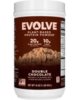 Evolve Protein Powder Classic Chocolate 20g Protein10g Fiber 1 Lb