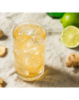 Cock n Bull Extra Ginger Soft Drink Bundled by Louisiana Pantry Ginger Beer 12 oz Glass