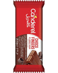 Canderel Milk Chocolate Wafer Fingers, 21.5g