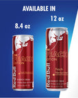 Red Bull Energy Drink PeachNectarine 12 fl oz 24 Cans