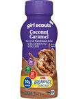 Carnation Breakfast Essentials Girl Scout Cookie Flavored Nutritional Drink Coconut Caramel ReadytoDrink Bottles 68 FL OZ BottlesPack Pack of 2