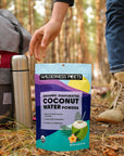 Wilderness Poets Organic Evaporated Coconut Water Powder  100 Coconut Water Powder  No Maltodextrin No Fillers No Additives  1 Ingredient  Instant Mix 4 Ounce