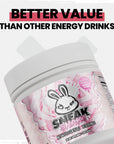 SNEAK  Raspberry Creamsicle Shake  Energy Drink for Milk or Milk Alternatives  Zero Sugar No Artificial Flavours Natural Energy  15 Servings