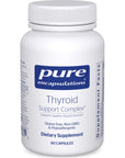 Pure Encapsulations Thyroid Support Complex - Hypoallergenic Supplement with Herbs and Nutrients for Optimal Thyroid Gland Function* - with Vitamin A, C, D, and Selenium - 60 Capsules