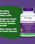 Natrol Omega-3 Extreme,Lemon 60-Count