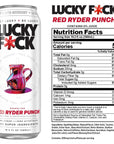 LUCKY F*CK Zero Sugar Energy Drink 19.2 Fl Oz Cans (Pack of 12)