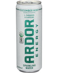 Ardor Organic Cucumber Mint Sparkling Energy Water 12 FZ