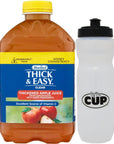 Thick & Easy Clear Thickened Apple Juice Flavored Drink, Honey Consistency, 46 oz