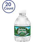 Blue Ribbon Poland Spring Natural Spring Water 8 Fl Oz Pack of 20 Total of 160 Fl Oz