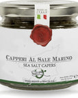 Frantoi Cutrera Gourmet Italian Capers in Sea Salt  Capers Non Pareil  Capers For Cooking and Garnishing  Mediterranean Caper Imported From Italy 53oz 150g