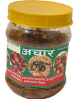 Authentic Nepali Lapsi Ko Achar Hog Plum Whole Seeds Pulp Gravy  Natural Typical Nepali Flavor Lapsi Pickle Little Sweet Sour and Spicy Mix Pickles  500G By QT Shopping 500grm