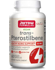 Jarrow Formulas Pterostilbene 50 mg - 60 Veggie Caps