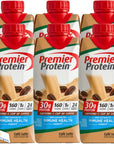 Premier Protein Shake Variety Pack of Chocolate Vanilla Caramel Cafe Latte Strawberries 30g Protein 1g Sugar 24 Vitamins  Minerals Nutrients to Support Immune Health Plus BETRULIGHT Fridge Decal  11 Fl Oz Pack of 6 Cafe Latte