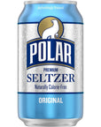 Polar Seltzer Water Original 12 fl oz cans 18 pack