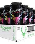 Bucked Up Energy Drink 300mg Sour Bucks 12 CT