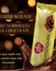 Freia Norwegian Milk Chocolate Bars 60g 6Pack Individually Wrapped Rich Decadent MeltinYourMouth