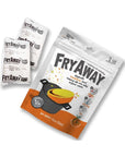 FryAway Deep Fry Cooking Oil Solidifier, Solidifies up to 16 Cups - Plant-Based Fry Away Powder, Hardener that Turns Used Oil to Hard Oil and Organic Waste - Easy to Use, Made in the USA