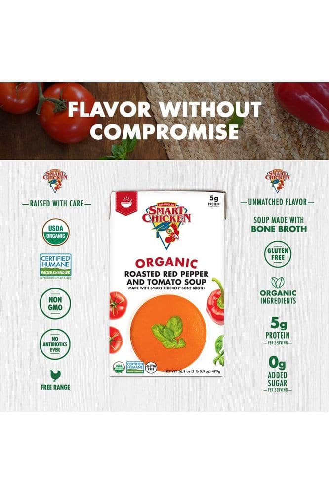 Smart Chicken Organic Soup (Tomato)