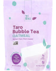 Yishi Taro Bubble Tea Oatmeal PlantBased Contains Caffeine Gluten Free  NonGMO Family Pouch 85 Ounce Pack of 5