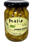 Matiz Piparras Basque Guindilla Peppers 64 oz Spanish Green Pickled Peppers from Spain